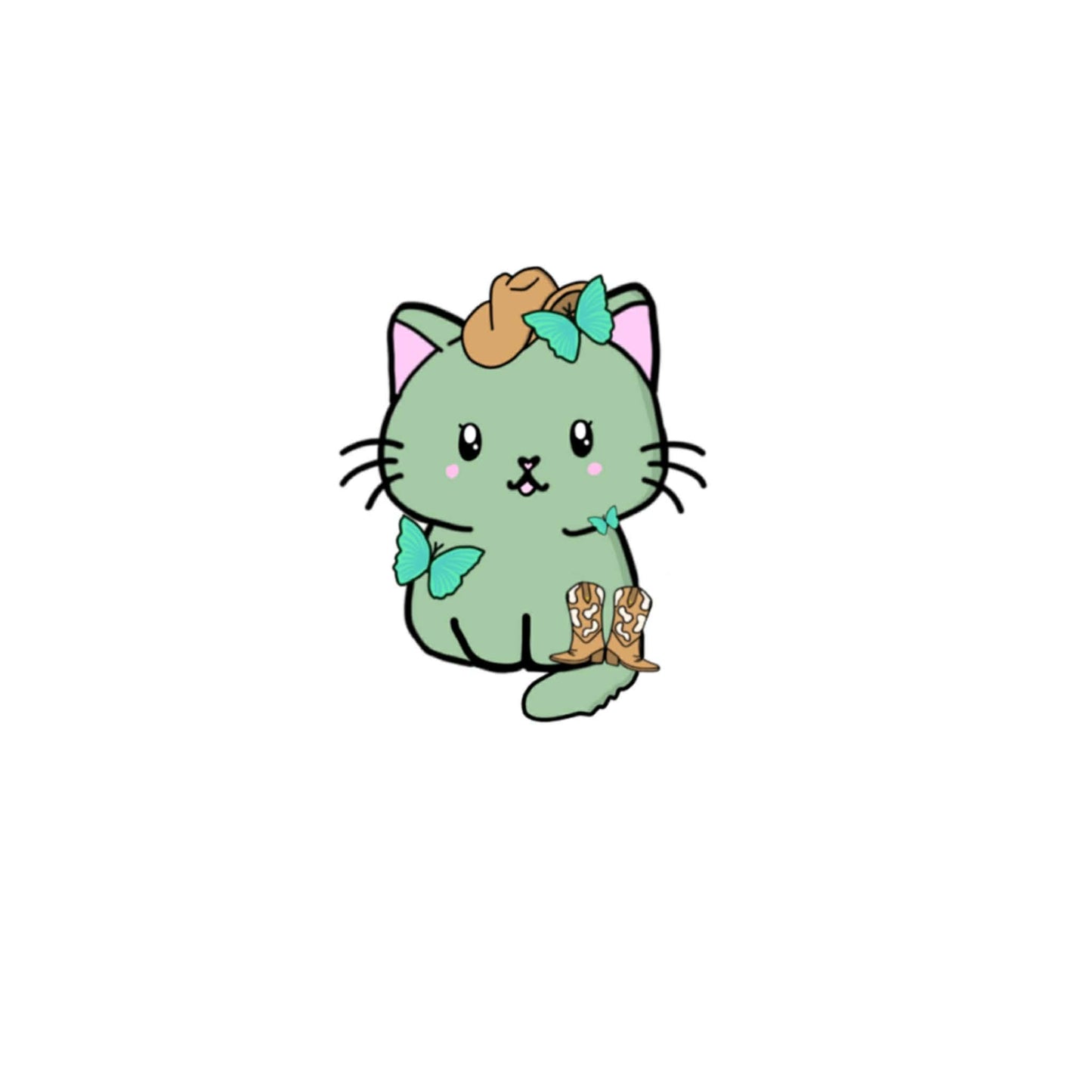 Debut Cat Sticker