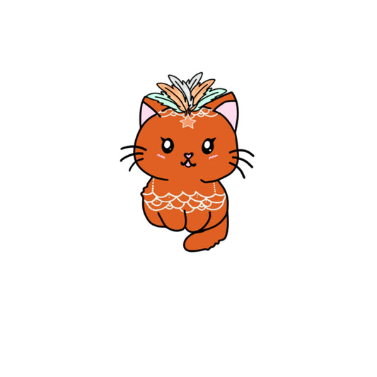 The Life of a Showgirl Cat Sticker