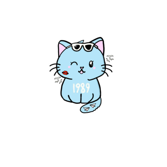 1989 Cat Sticker