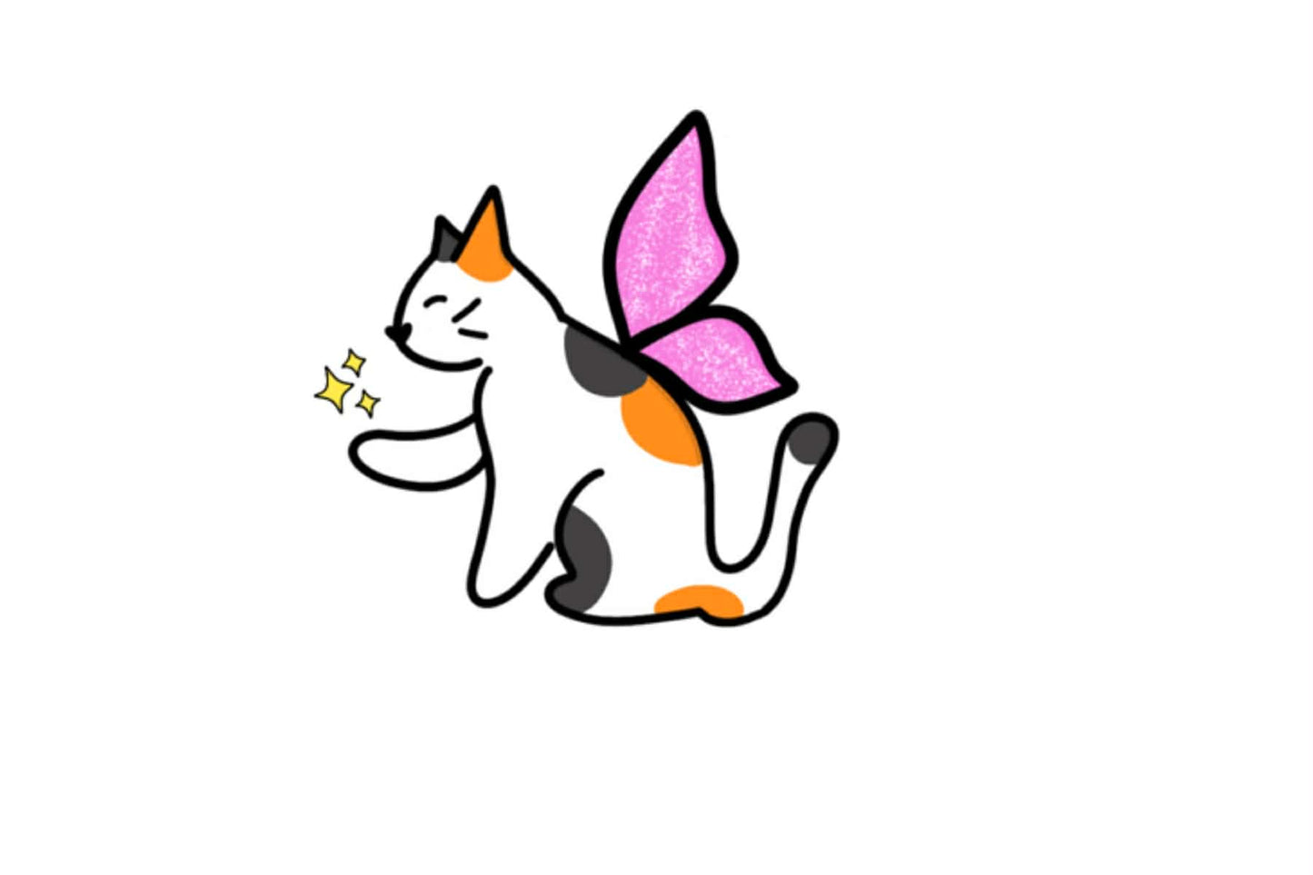 Fairy Cat Sticker