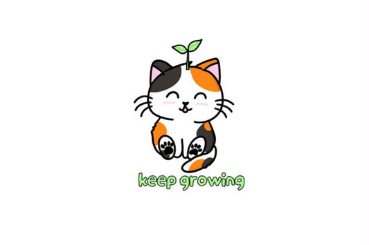 Keep Growing Sticker